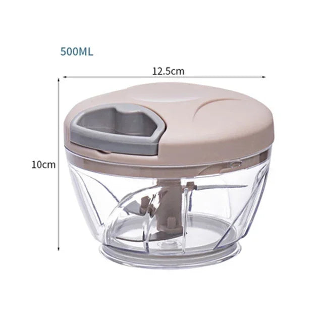 Premium Manual Vegetable & Garlic Chopper