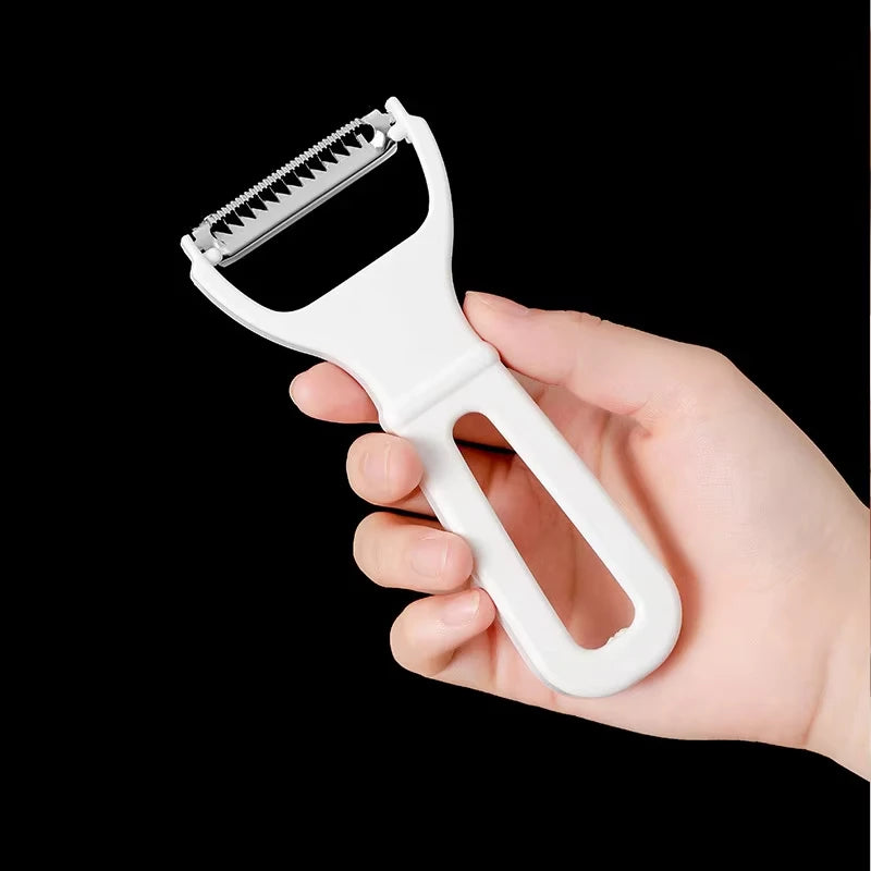 3-in-1 Manual Vegetable Grater & Julienne Peeler - Fast Kitchen Slicer