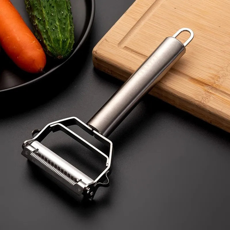 Stainless Steel Vegetable Peeler - Professional Melon & Potato Planer