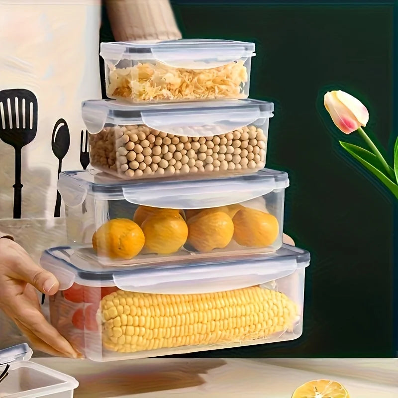 8-Piece Leak-Proof Airtight Food Storage Containers