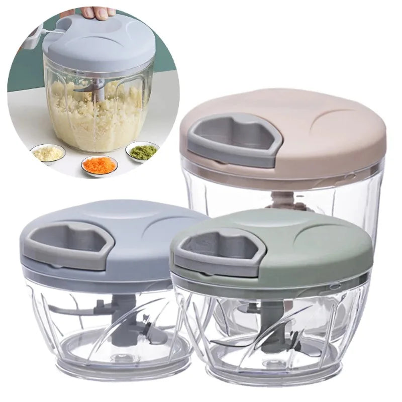 Premium Manual Vegetable & Garlic Chopper