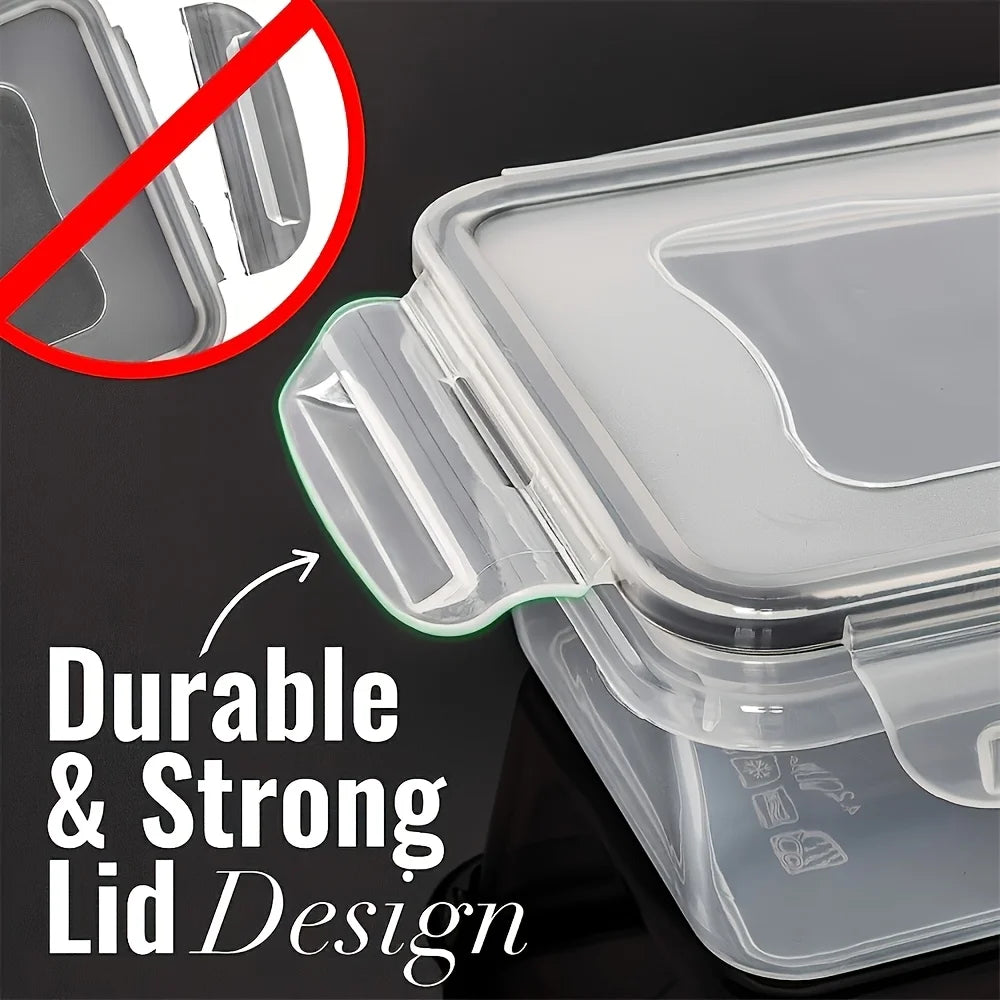 8-Piece Leak-Proof Airtight Food Storage Containers