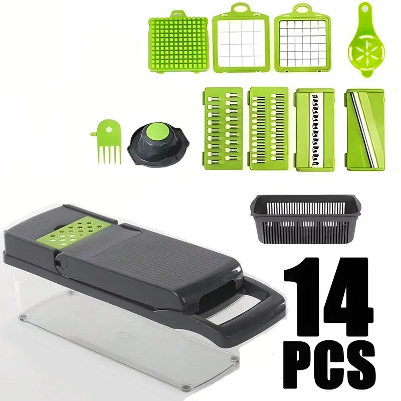 5-in-1 Multifunctional Vegetable Cutter & Chopper
