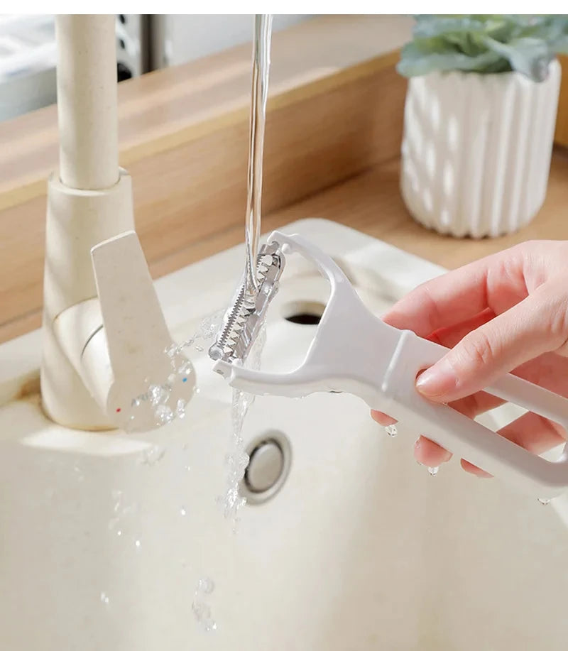3-in-1 Manual Vegetable Grater & Julienne Peeler - Fast Kitchen Slicer