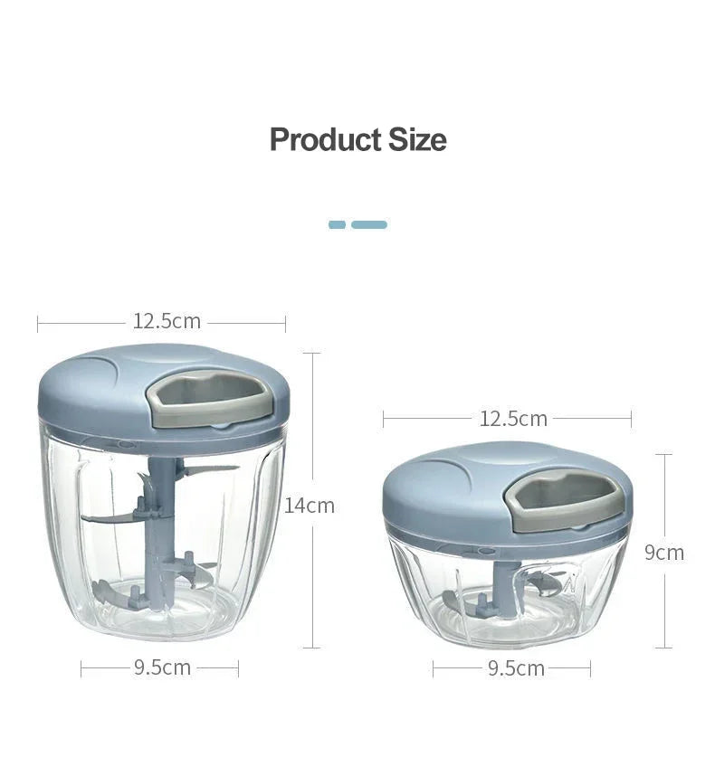 Premium Manual Vegetable & Garlic Chopper
