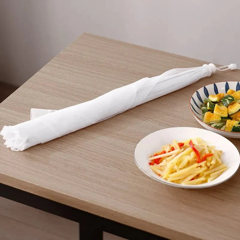Foldable Food Mesh Cover - Washable Kitchen Table Tent (Protects Against Flies)
