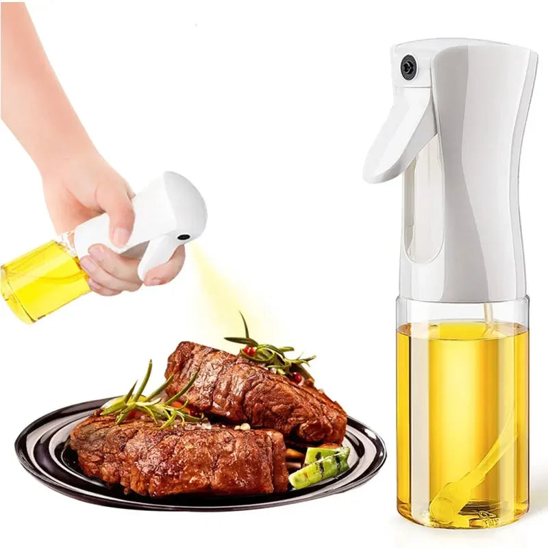 Premium Oil Spray Bottle - 200/300/500ml Leakproof Dispenser for BBQ & Cooking