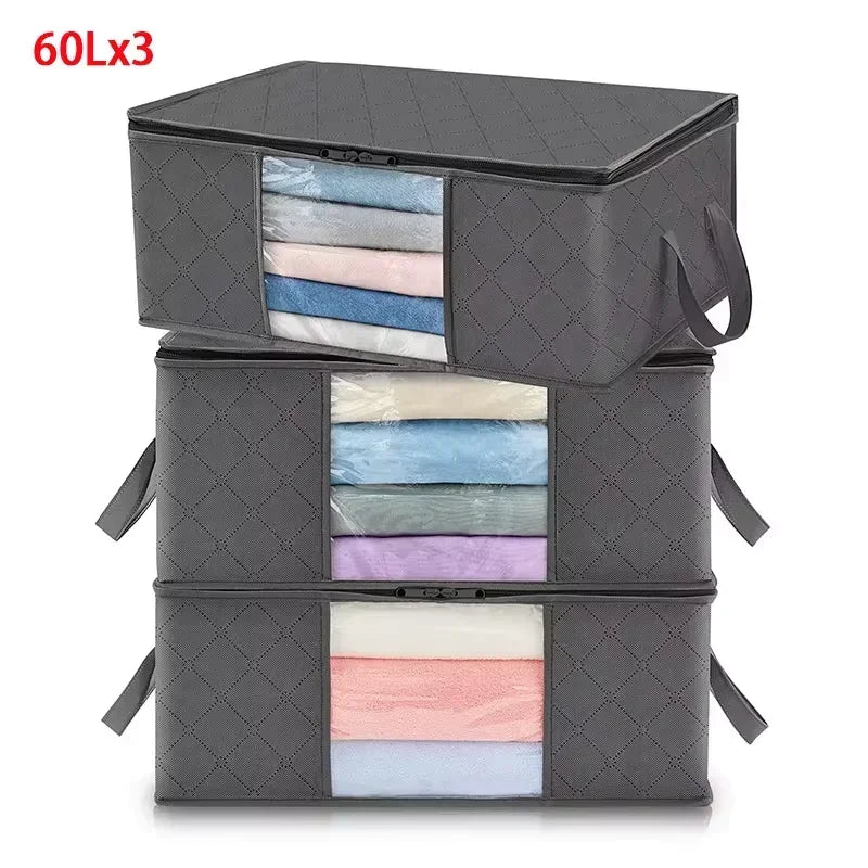 1/3p Large Capacity Moisture-Proof Clothes Storage Bag