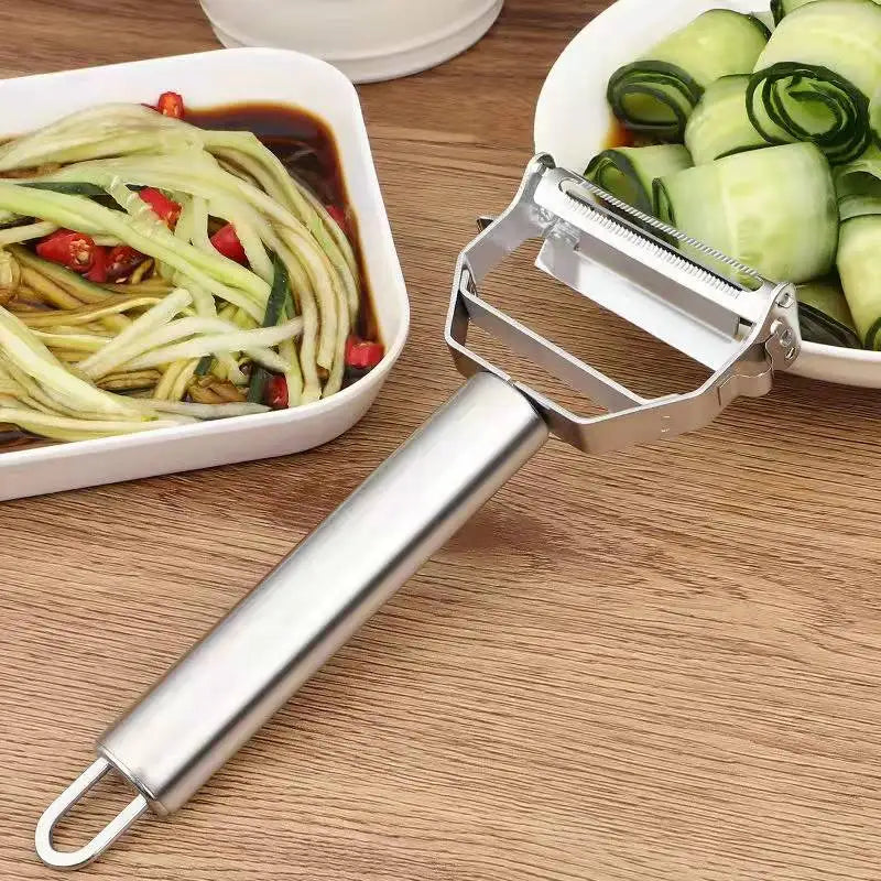 Stainless Steel Vegetable Peeler - Professional Melon & Potato Planer