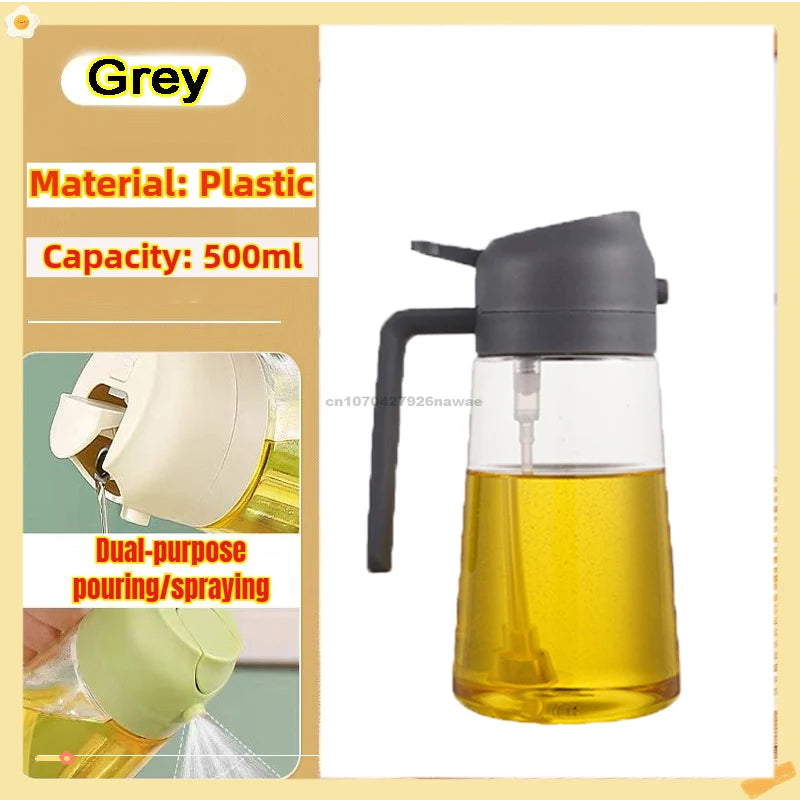 Leak-Proof Premium  2 in 1 & 3-in-1  Oil Spray Bottle