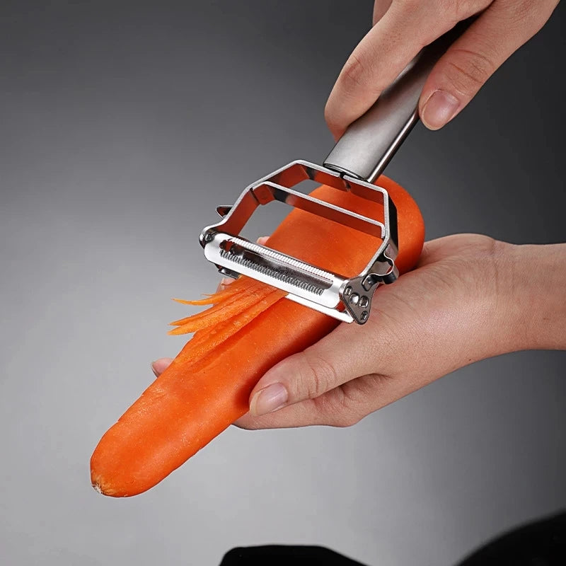 Stainless Steel Vegetable Peeler - Professional Melon & Potato Planer