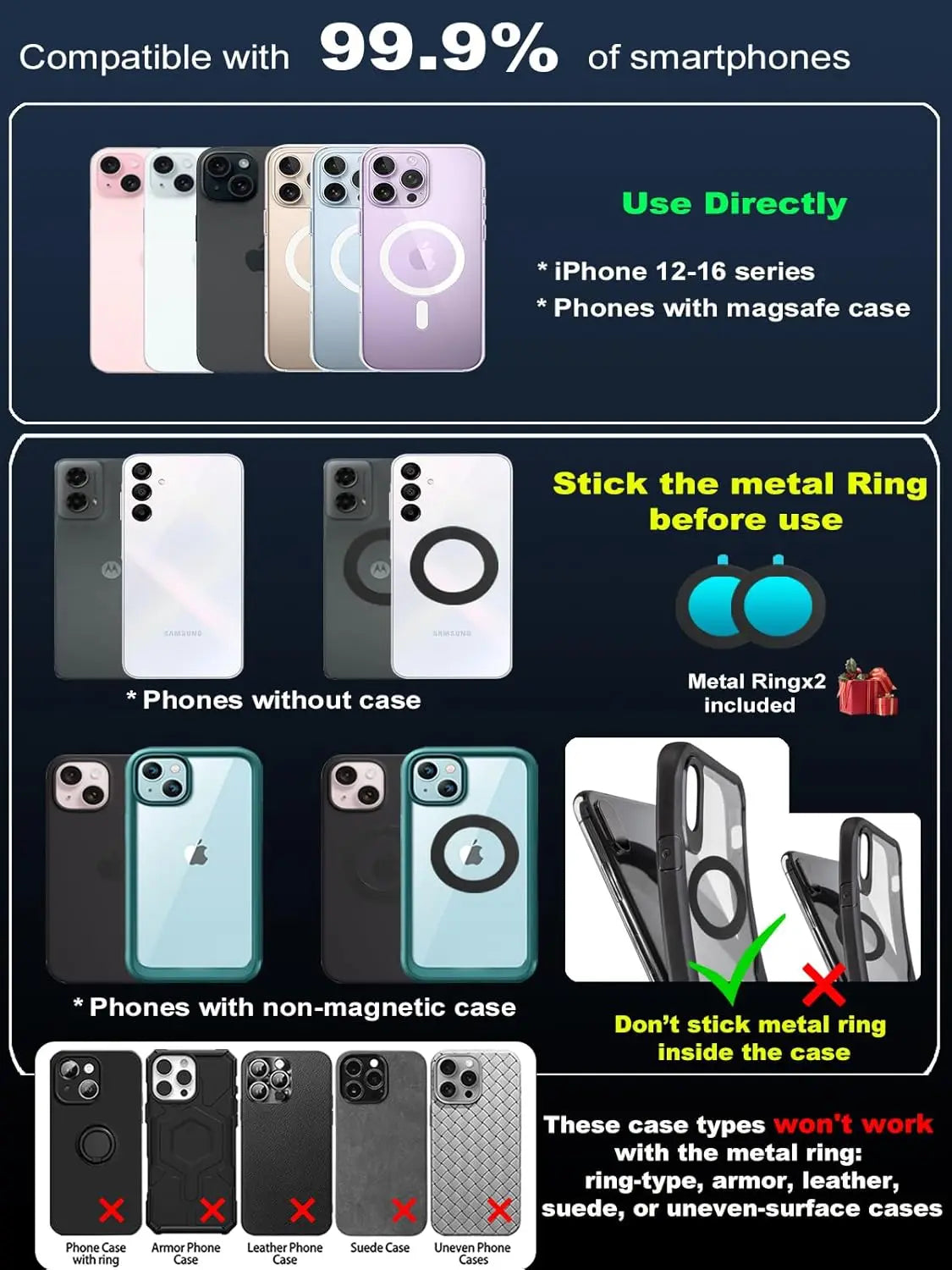 Premium 360° Car Dashboard Phone Holder