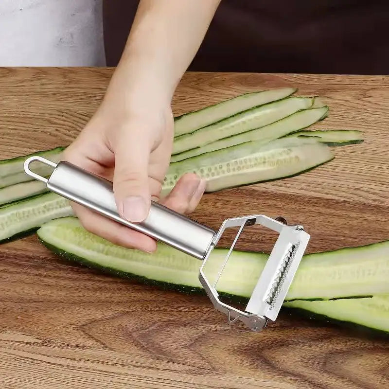 Stainless Steel Vegetable Peeler - Professional Melon & Potato Planer