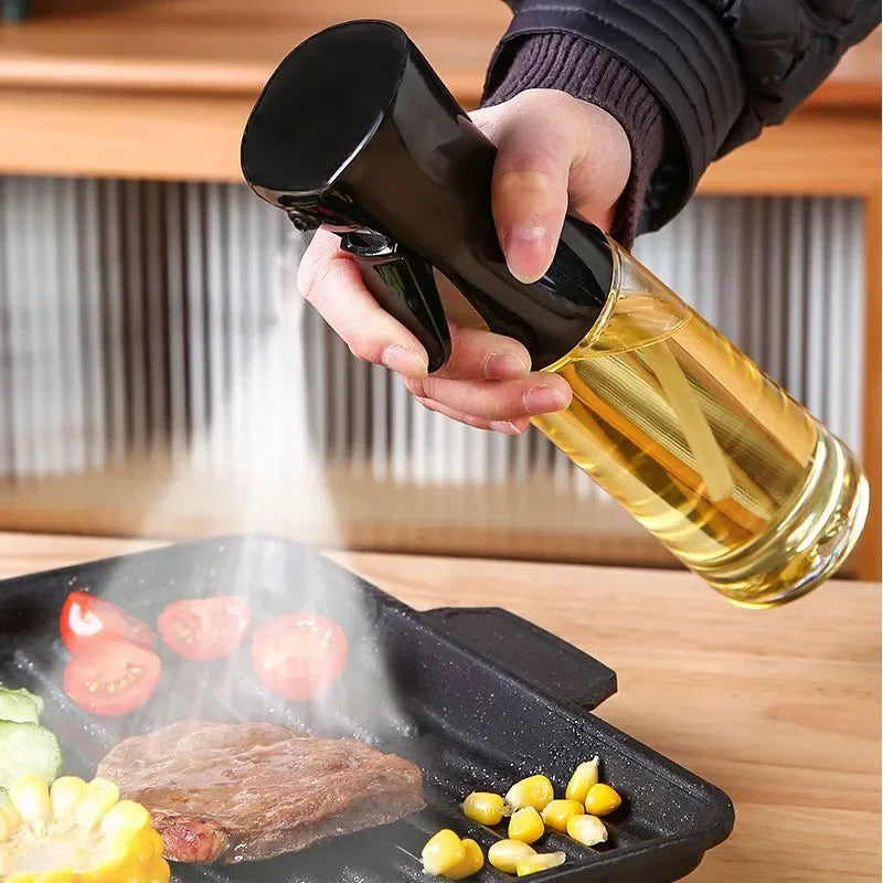 Premium Oil Spray Bottle - 200/300/500ml Leakproof Dispenser for BBQ & Cooking