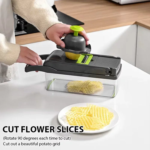 5-in-1 Multifunctional Vegetable Cutter & Chopper