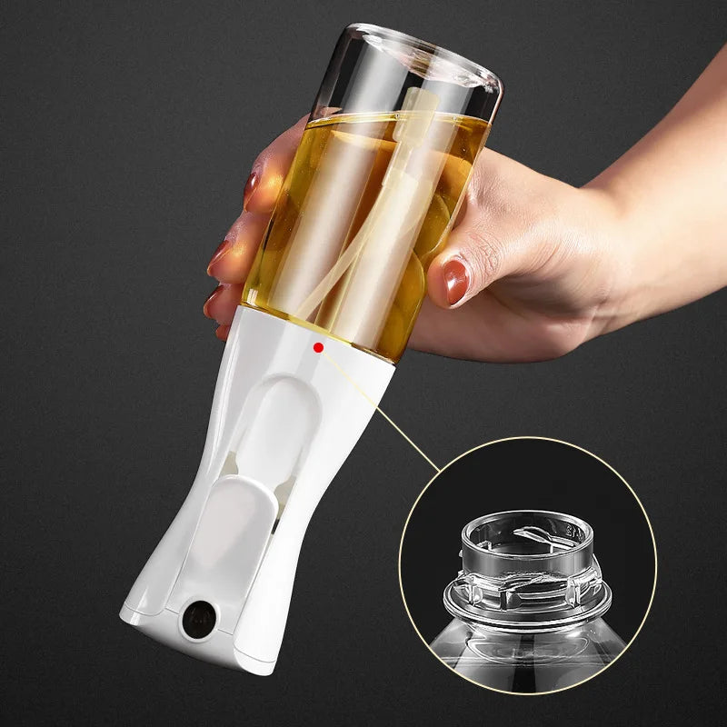 Premium Oil Spray Bottle - 200/300/500ml Leakproof Dispenser for BBQ & Cooking
