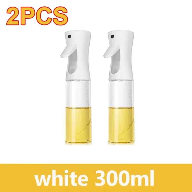 Premium Oil Spray Bottle - 200/300/500ml Leakproof Dispenser for BBQ & Cooking