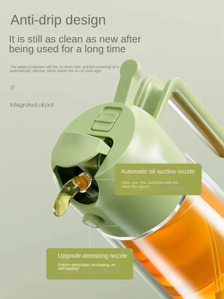 Leak-Proof Premium  2 in 1 & 3-in-1  Oil Spray Bottle