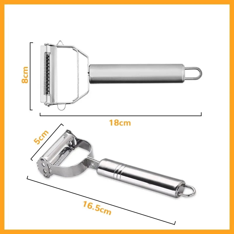 Stainless Steel Vegetable Peeler - Professional Melon & Potato Planer