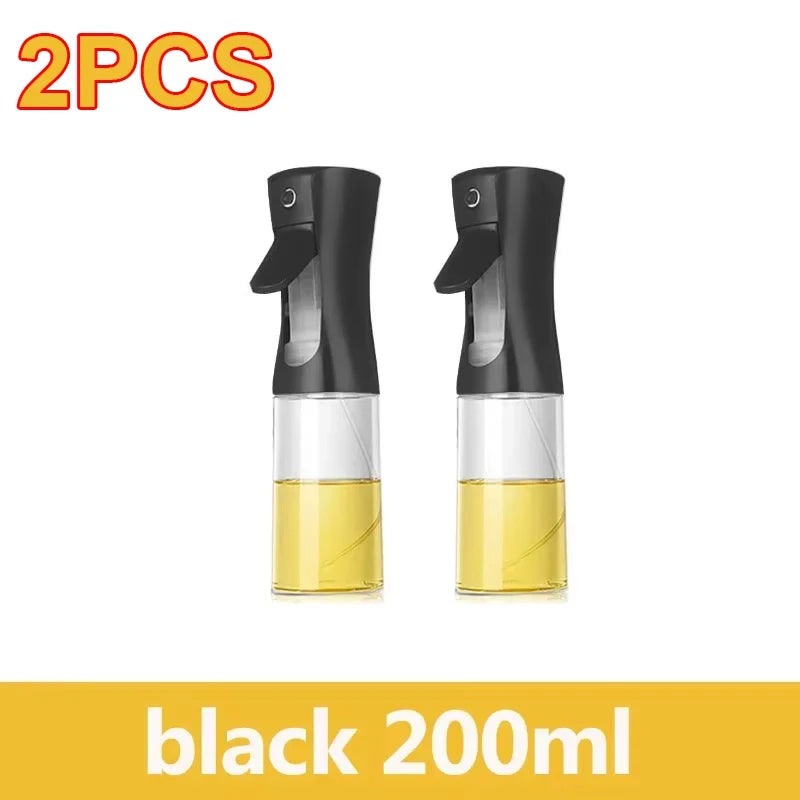 Premium Oil Spray Bottle - 200/300/500ml Leakproof Dispenser for BBQ & Cooking