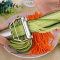 Stainless Steel Vegetable Slicer - Professional Potato & Cucumber Cutter for Kitchen