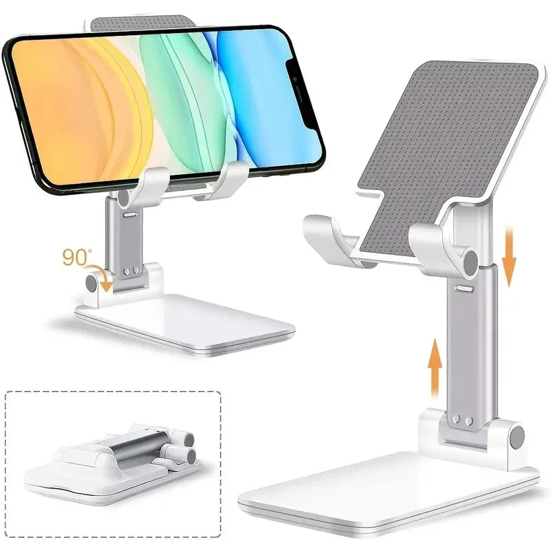 Premium Desk Mobile Phone Holder Stand For IPhone IPad Adjustable Desktop Tablet Holder