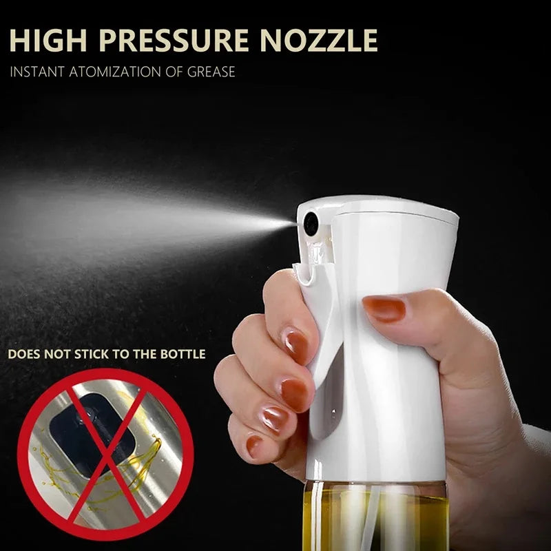 Premium Oil Spray Bottle - 200/300/500ml Leakproof Dispenser for BBQ & Cooking