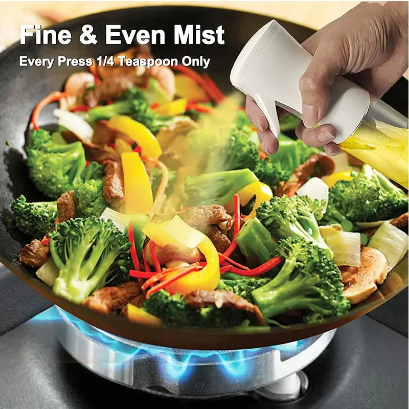 Premium Oil Spray Bottle - 200/300/500ml Leakproof Dispenser for BBQ & Cooking