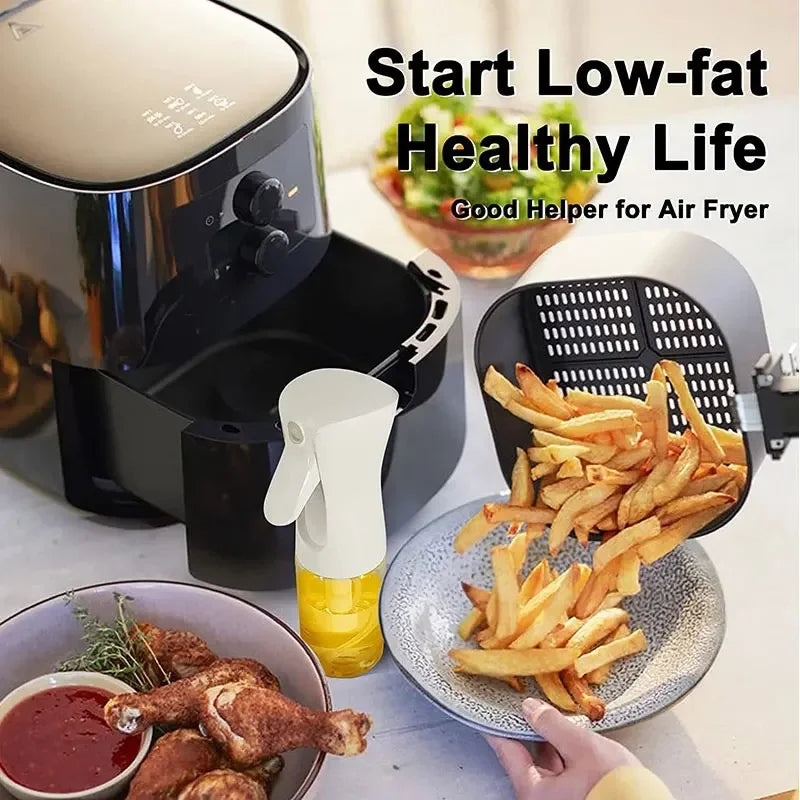 Premium Oil Spray Bottle - 200/300/500ml Leakproof Dispenser for BBQ & Cooking