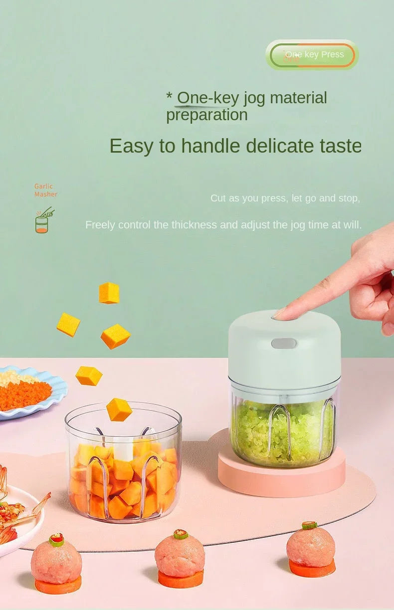 Wireless Smart Electric Garlic & Spice Chopper