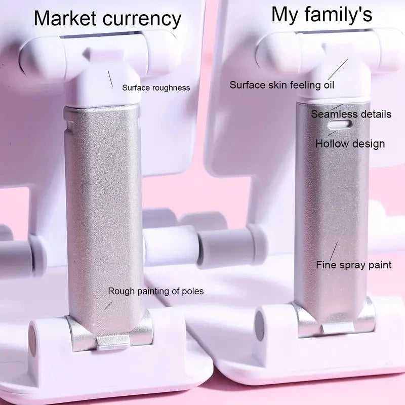 Premium Desk Mobile Phone Holder Stand For IPhone IPad Adjustable Desktop Tablet Holder
