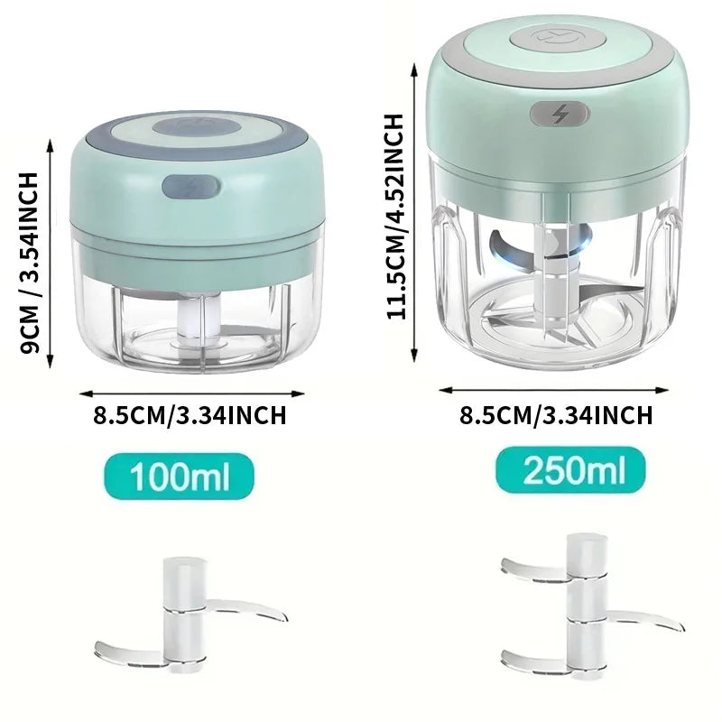Wireless Smart Electric Garlic & Spice Chopper
