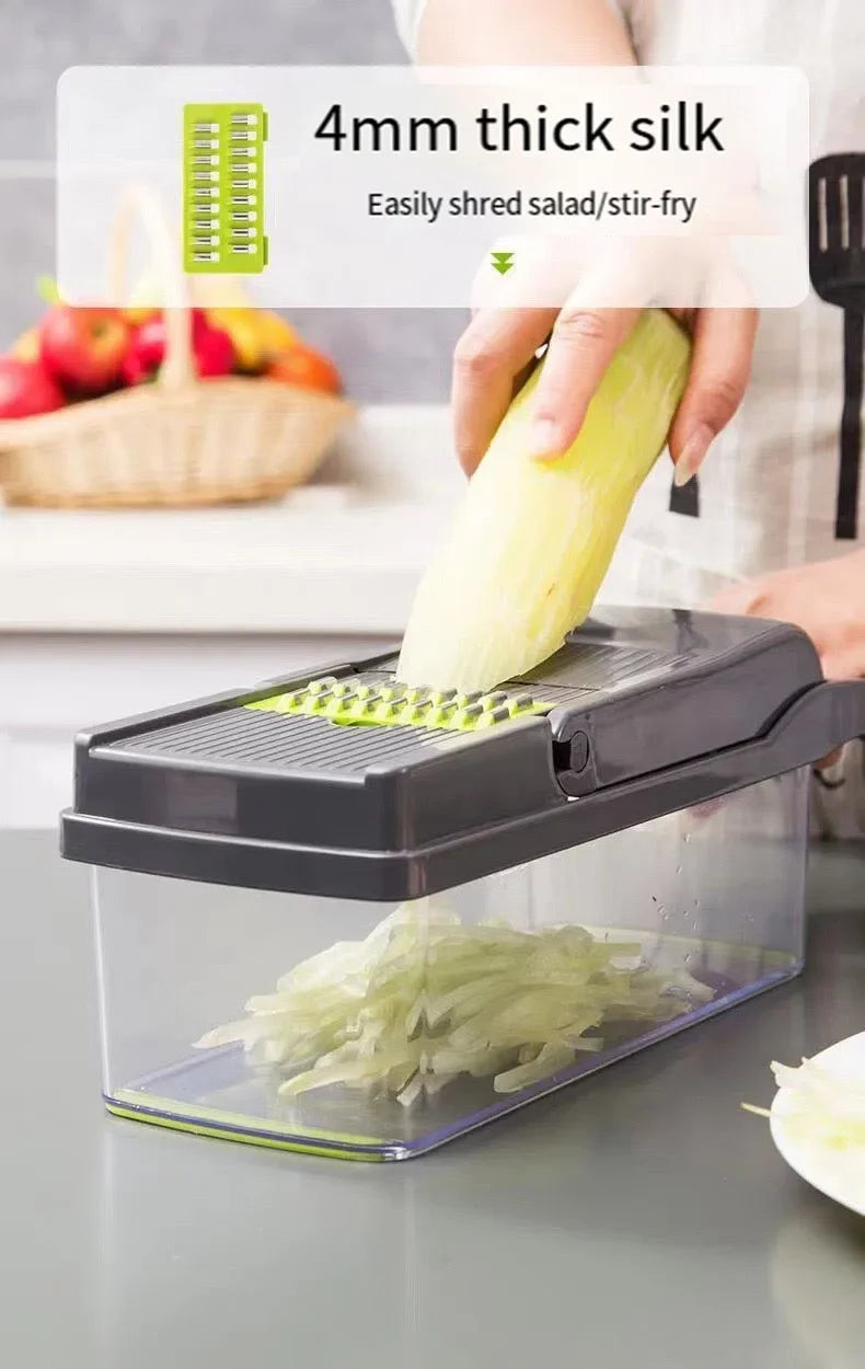 5-in-1 Multifunctional Vegetable Cutter & Chopper