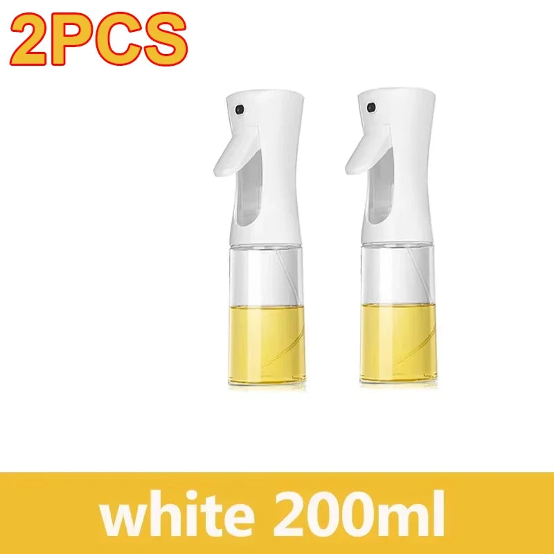 Premium Oil Spray Bottle - 200/300/500ml Leakproof Dispenser for BBQ & Cooking
