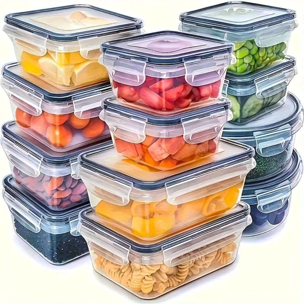 8-Piece Leak-Proof Airtight Food Storage Containers