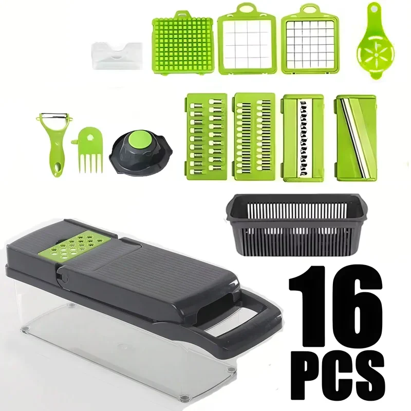 5-in-1 Multifunctional Vegetable Cutter & Chopper