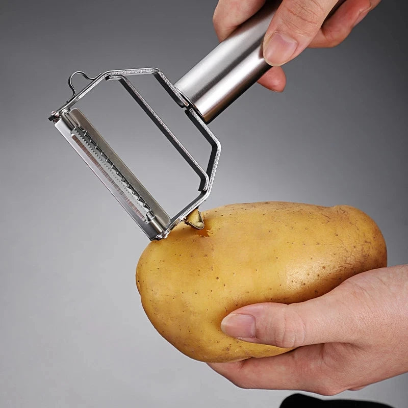 Stainless Steel Vegetable Peeler - Professional Melon & Potato Planer