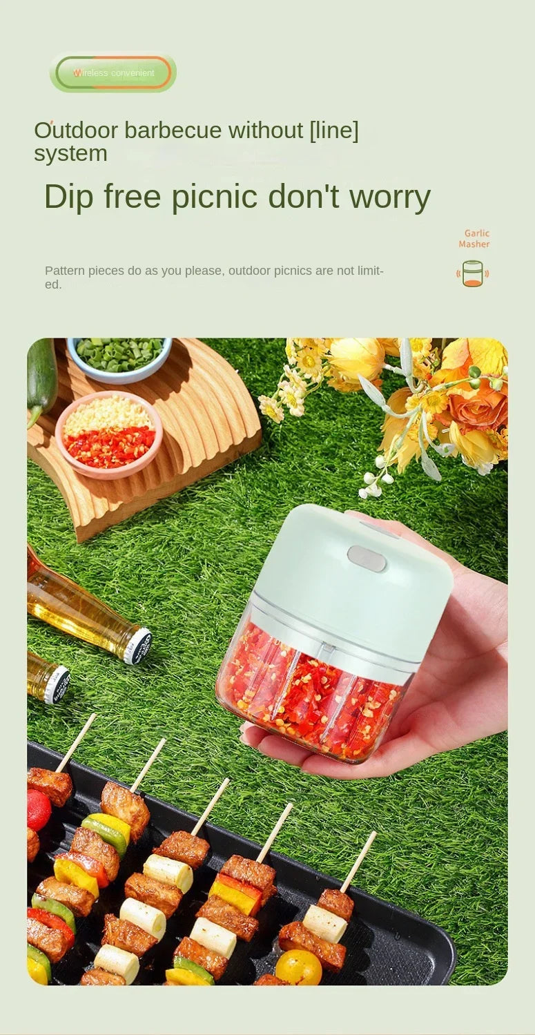 Wireless Smart Electric Garlic & Spice Chopper