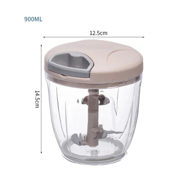 Premium Manual Vegetable & Garlic Chopper