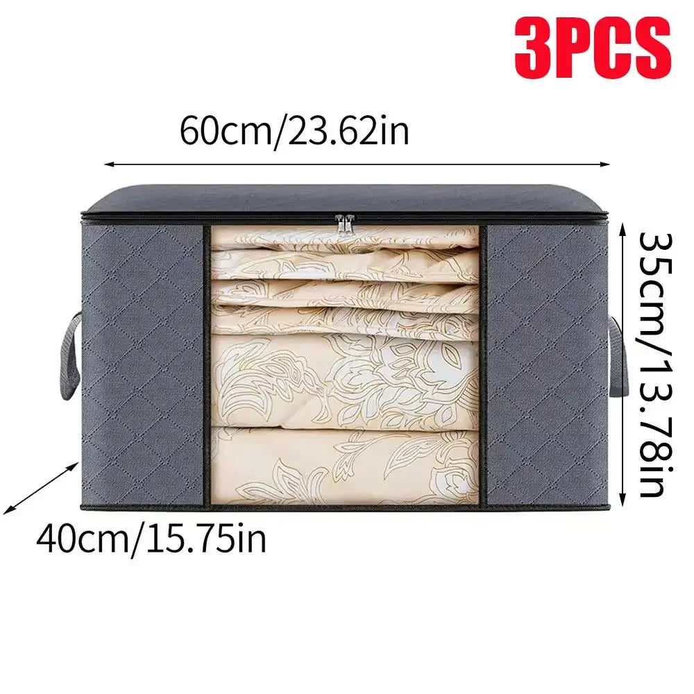 1/3p Large Capacity Moisture-Proof Clothes Storage Bag