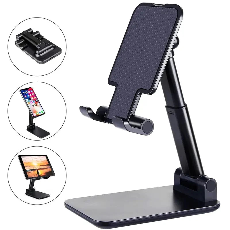 Premium Desk Mobile Phone Holder Stand For IPhone IPad Adjustable Desktop Tablet Holder