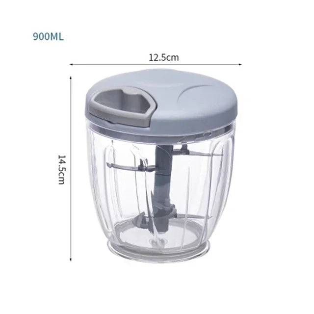 Premium Manual Vegetable & Garlic Chopper