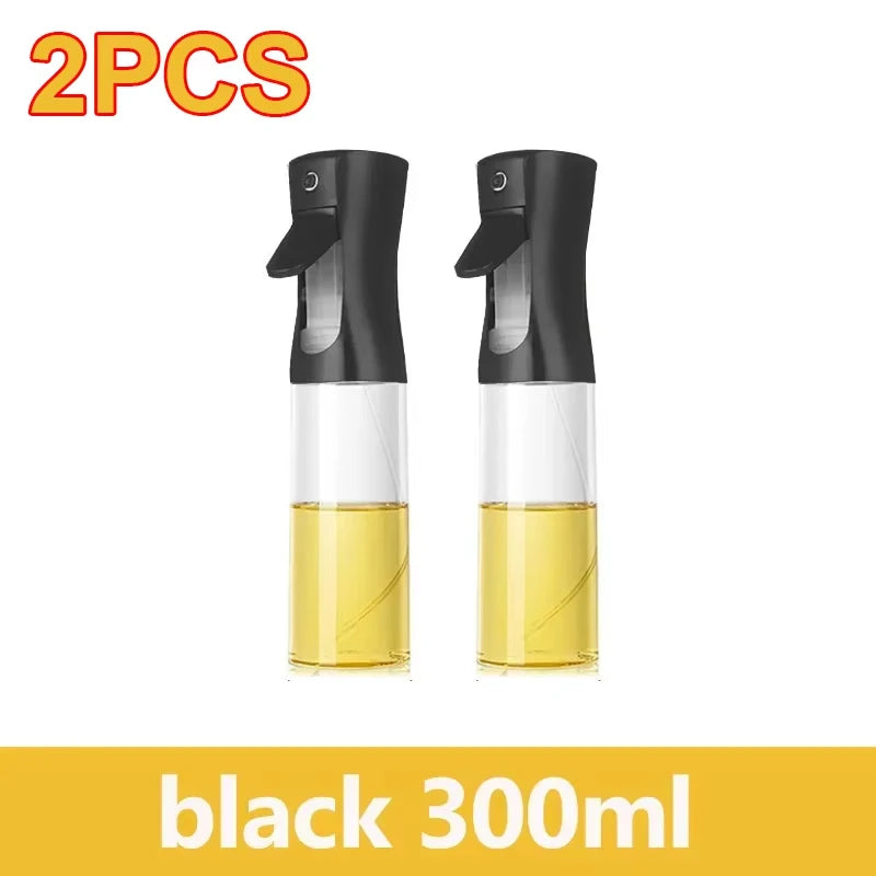 Premium Oil Spray Bottle - 200/300/500ml Leakproof Dispenser for BBQ & Cooking