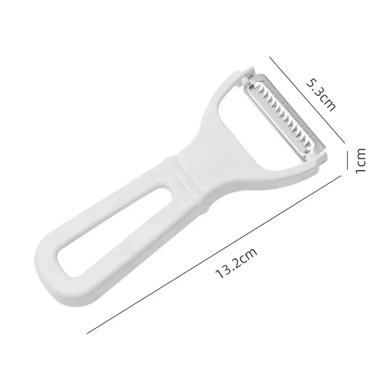 3-in-1 Manual Vegetable Grater & Julienne Peeler - Fast Kitchen Slicer