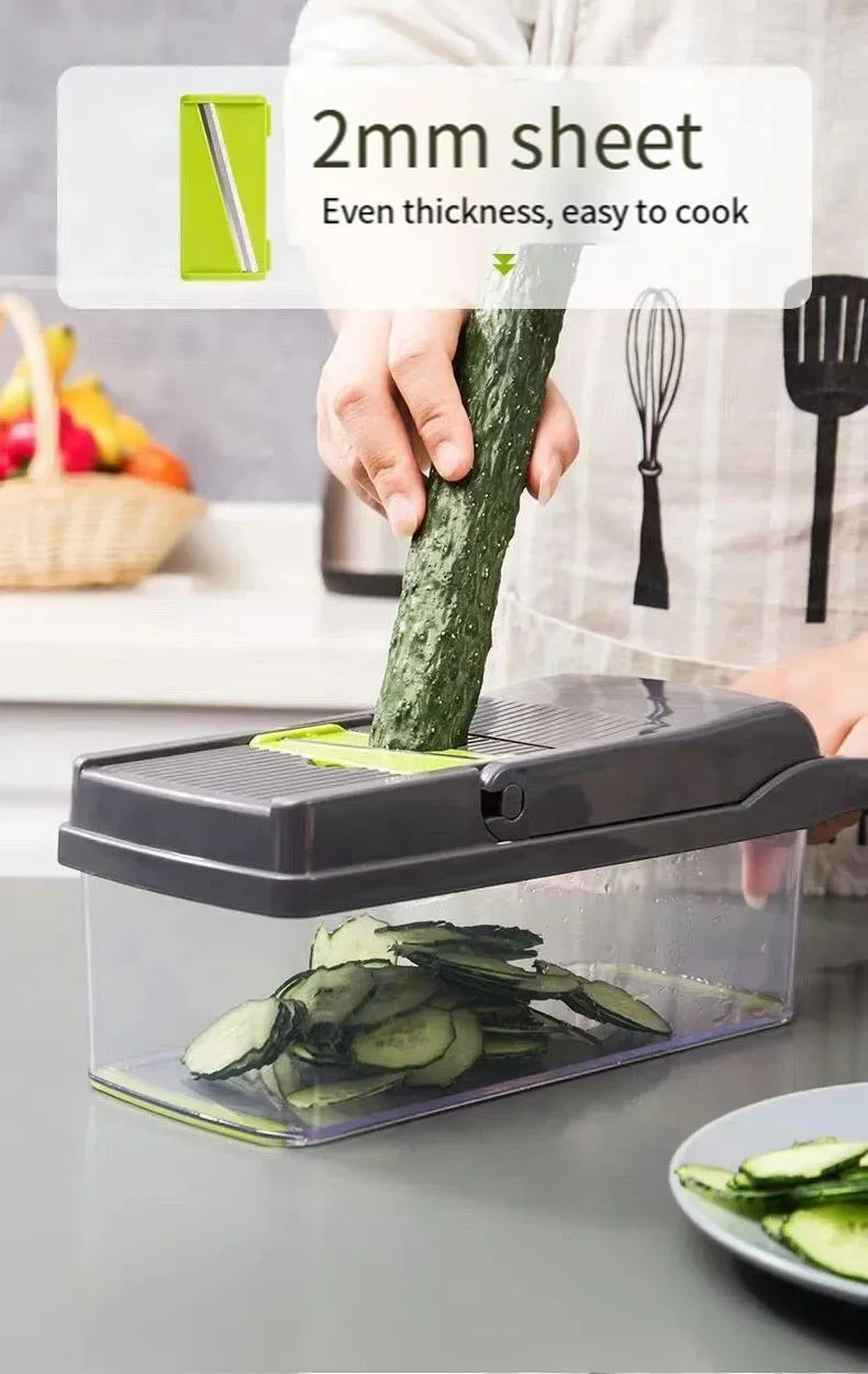 5-in-1 Multifunctional Vegetable Cutter & Chopper