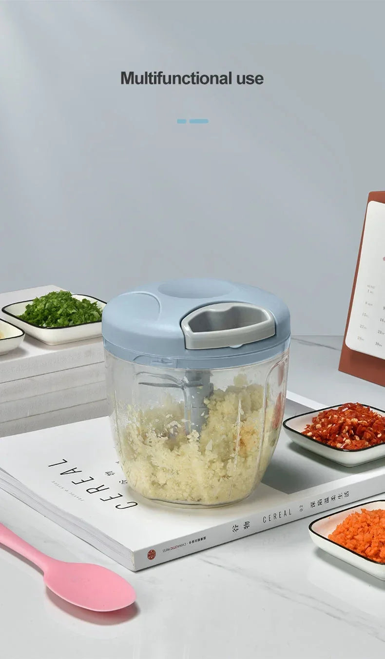 Premium Manual Vegetable & Garlic Chopper